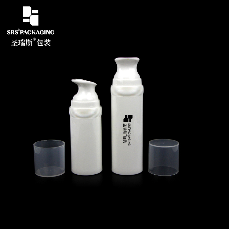 Refillable Cosmetic Airless Beauty Cream Packaging Bottle for Sunscreen Serum 80ml 100ml